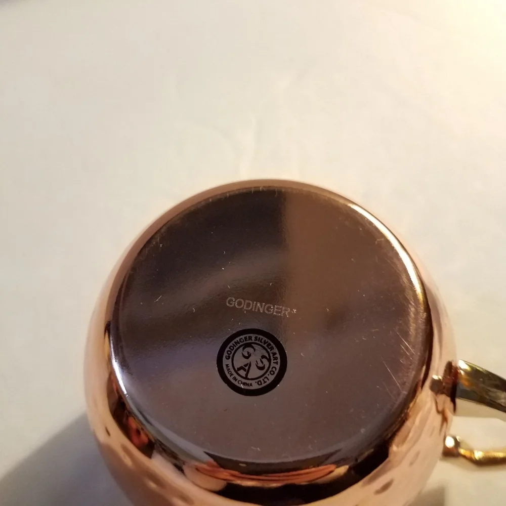 Godinger Moscow Mule Dimple Mug New